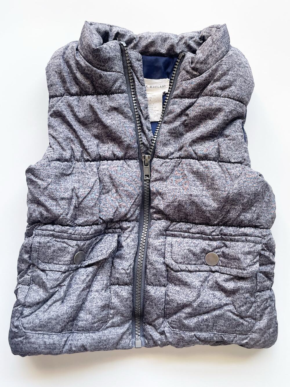 Toddler Boy's Rorie Whelan Gray Puffer Vest Size 2T